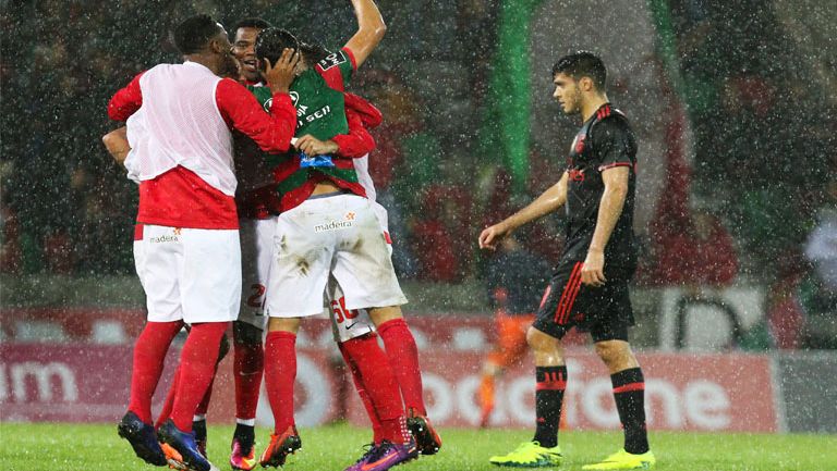 Marítimo celebra triunfo ante Benfica