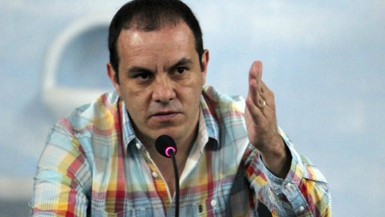 Cuauhtémoc Blanco, en conferencia de prensa