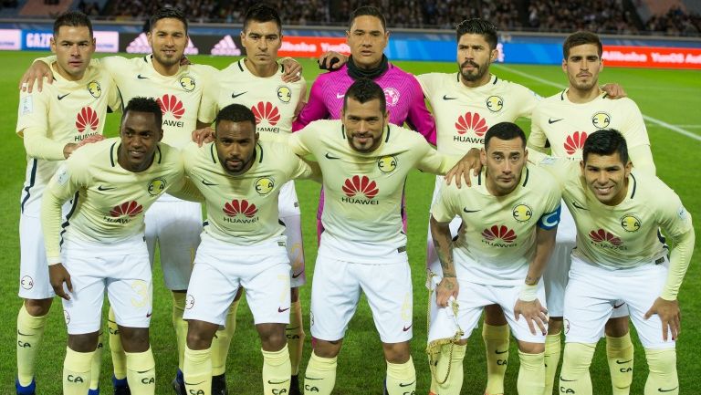 América se toma la foto previo al juego contra Real Madrid