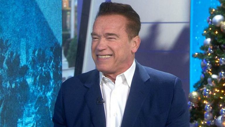 Arnold Schwarzenegger en el programa Today de la NBC.