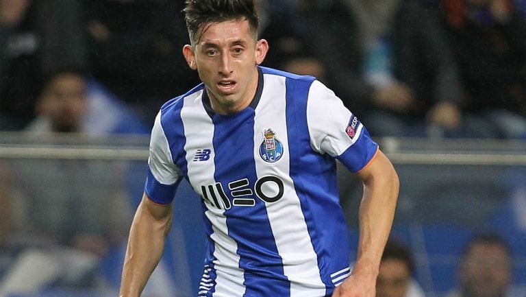 Herrera, en un partido del Porto