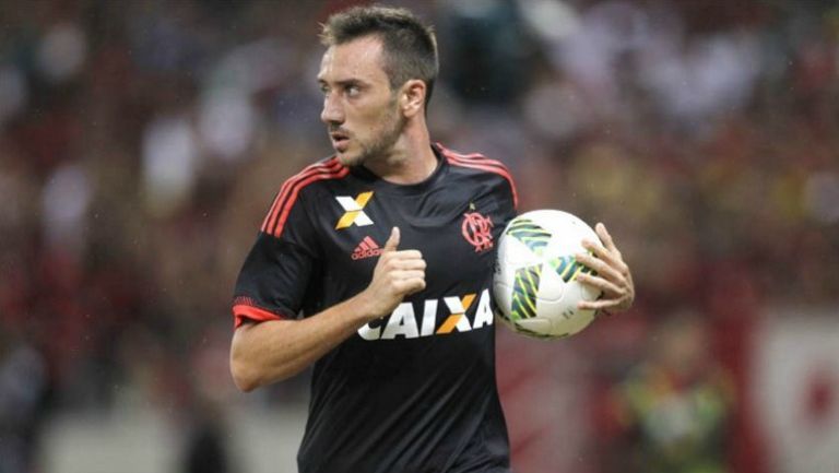 Federico Mancuello, en un juego con Flamengo