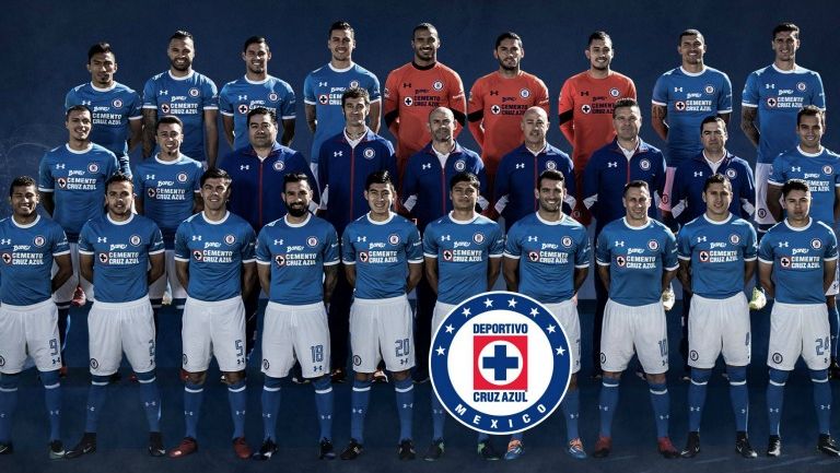Foto oficial del Cruz Azul del Clausura 2017