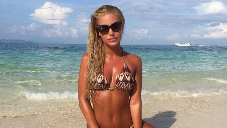Miss Dinamarca muestra su sensualidad en la playa