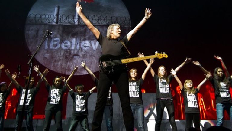 Roger Waters, durante uno de sus conciertos