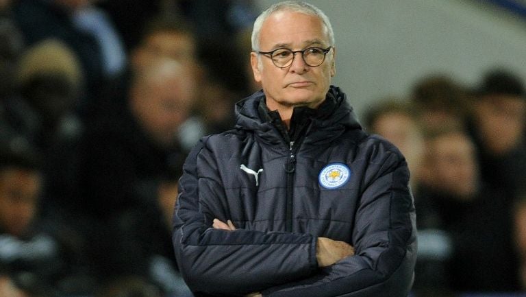 Claudio Ranieri dirige al Leicester City en Champions League