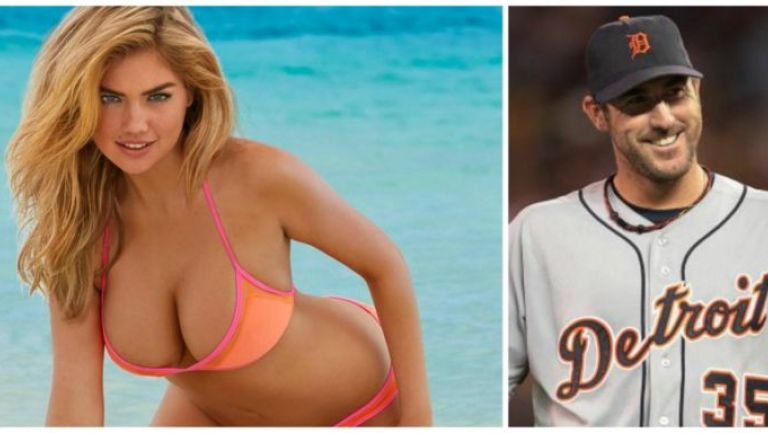 Kate Upton luce sus asombrosas curvas a su novio Verlander