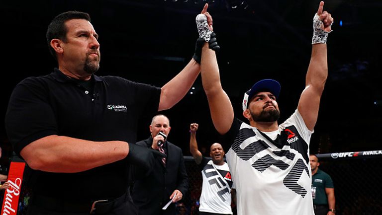 Kelvin Gastelum tras su triunfo contra Belfort