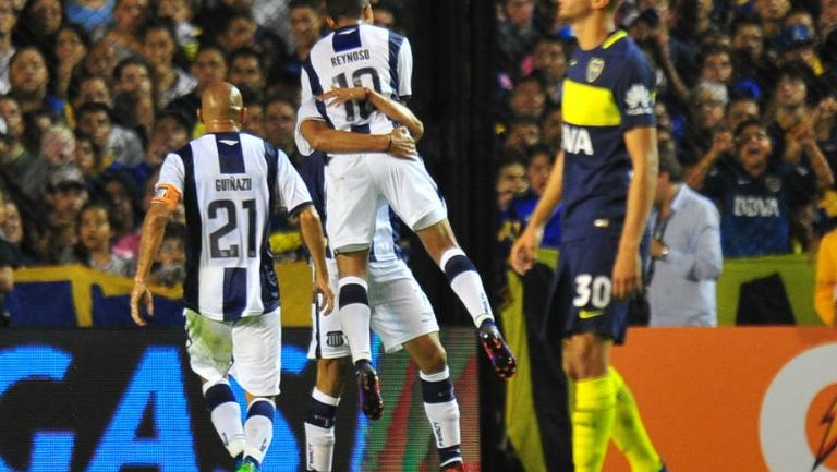 Talleres de Córdoba celebra triunfo frente a Boca