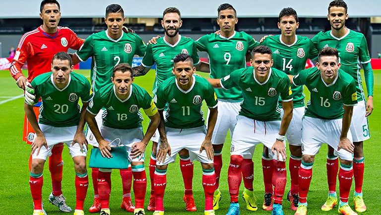 El último cuadro titular de la Selección Nacional en la cancha del Azteca