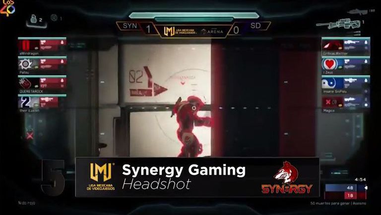 Una de las mejores jugadas fue este 'headshot' por parte de Synergy Gaming