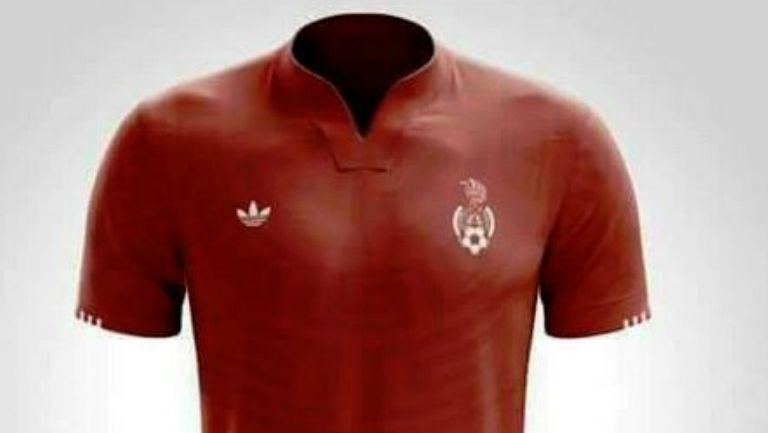 Imagen de la posible playera que utilizaría el Tri en Copa Confederaciones