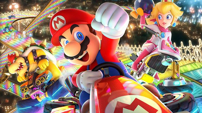 Mario Kart 8 Deluxe será uno de los títulos que podrás disfrutar en el 'Nintendo Switch Sobre Ruedas'