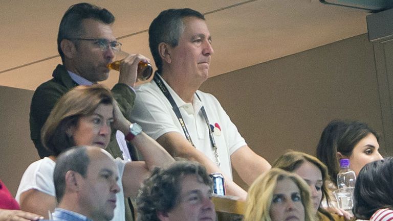 Jorge Vergara durante la Final de Copa MX