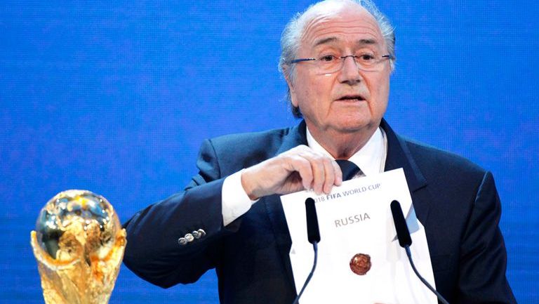 Blatter anuncia a Rusia como sede del Mundial 2018