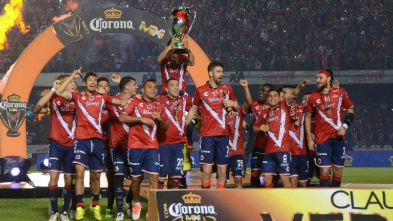 Veracruz celebra la Copa MX del Torneo Clausura 2016