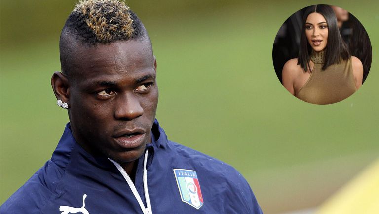 Balotelli pensativo durante entrenamiento de Italia