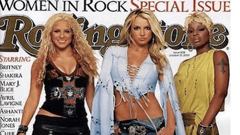 Britney Spears, Shakira y Mary Blige en revista Rolling Stones