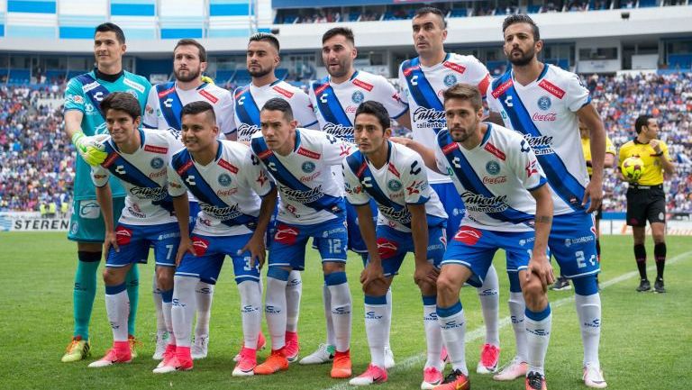 Once inicial que usó Puebla en el juego contra Cruz Azul en el C2017