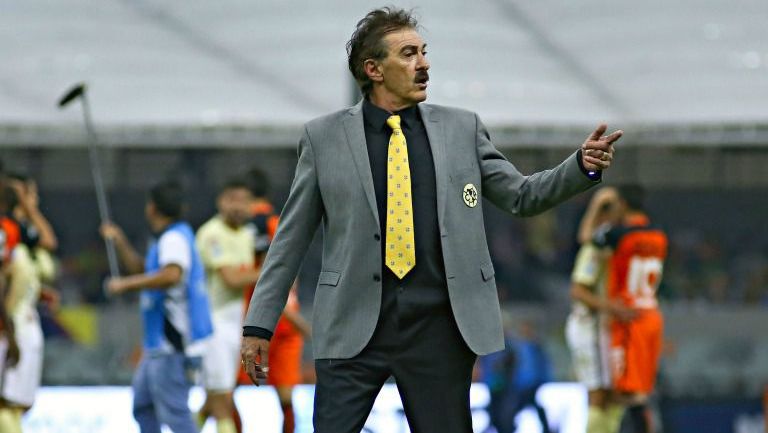 La Volpe, en su último juego al mando del América