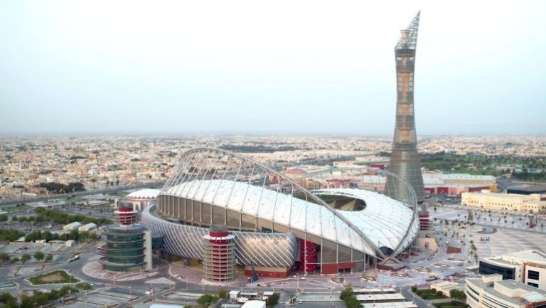 Vista aérea del Estadio Internacional Khalifa
