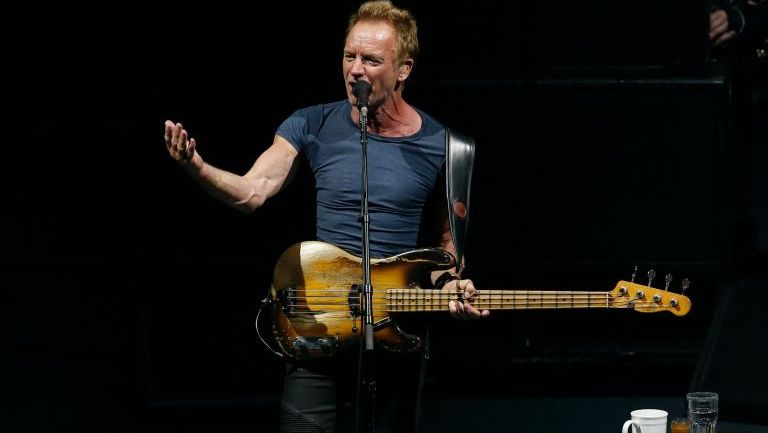 Sting ofrece concierto en el Auditorio Nacional