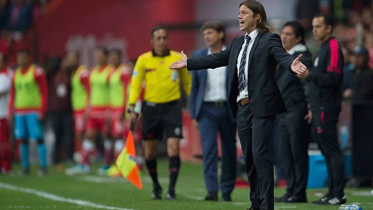 Almeyda reclama una acción en juego contra Toluca