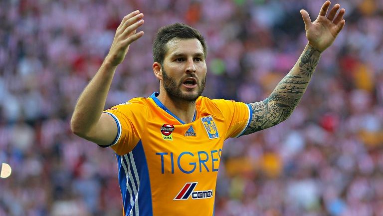 Gignac, durante la Final contra Chivas