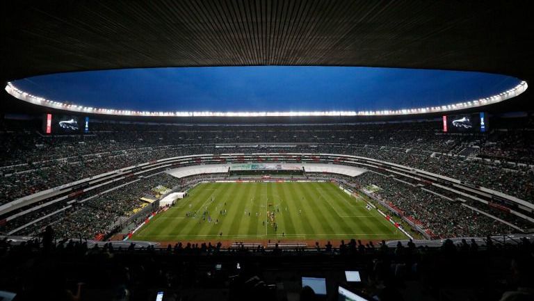 El Estadio Azteca durante el partido vs Estados Unidos