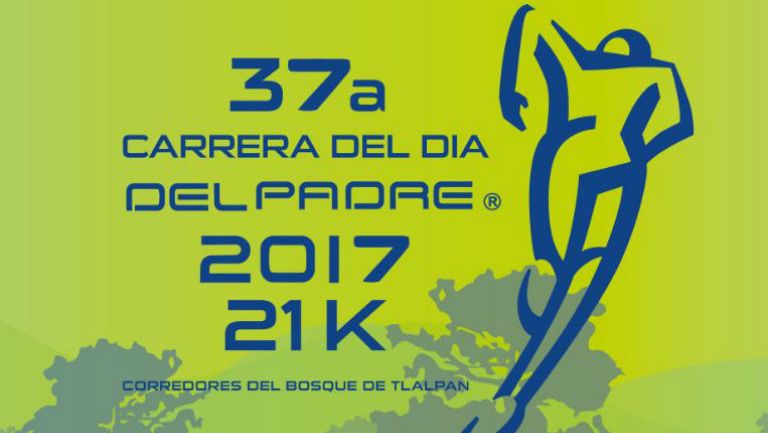 Cartel de la carrera día del padre 2017 