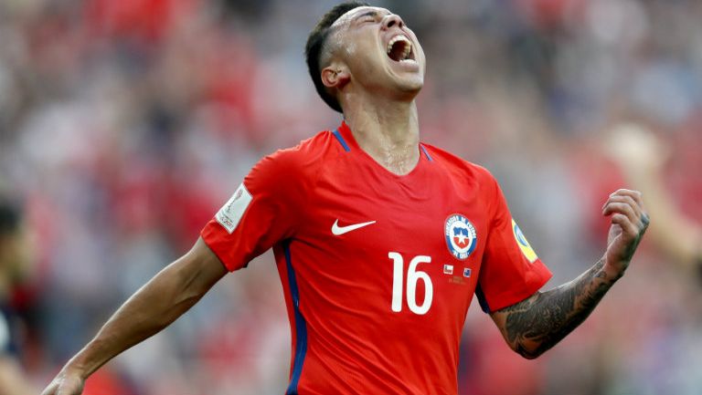 Martín Rodríguez celebra el gol del empate contra Australia 