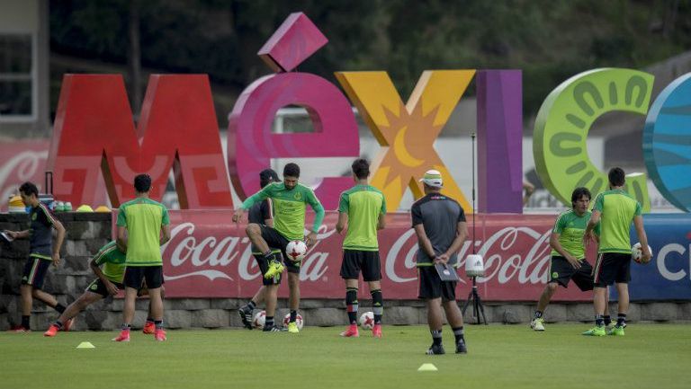 Seleccionados trabajan rumbo a la Copa Oro en las instalaciones del CAR