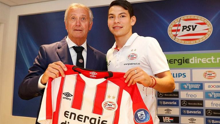 Hirving Lozano es presentado de forma oficial