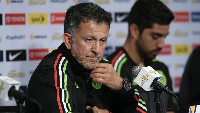 Osorio, durante una conferencia de prensa