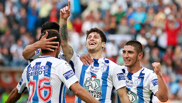 Ángelo Sagal festeja su gol