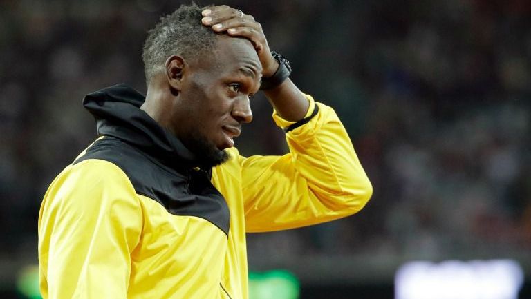 Usain Bolt, durante el Mundial de Atletismo