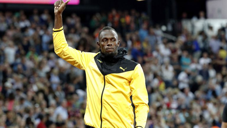 Bolt se despide de sus fanáticos en el Mundial de Londres 