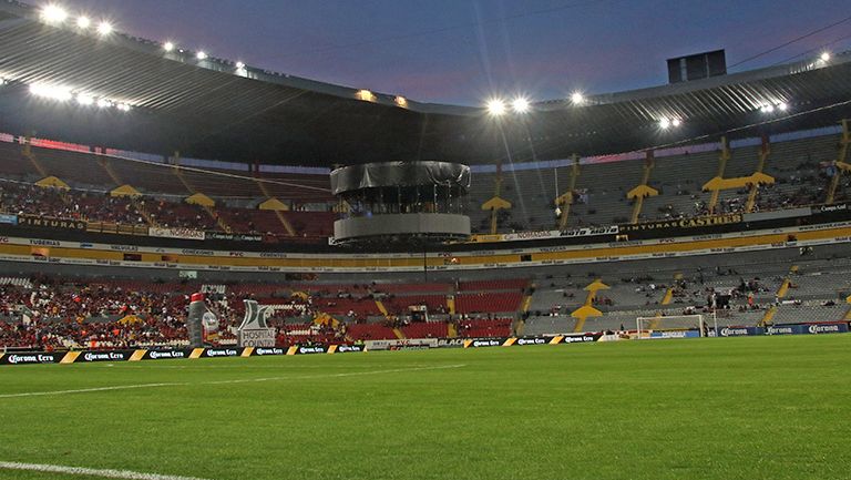 Así luce la pantalla del Estadio Jalisco