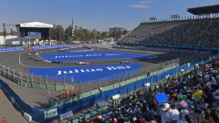  Autódromo Hermanos Rodríguez durante una carrera de la Formula E