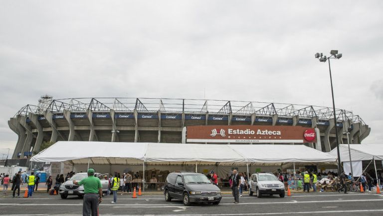 El Estadio Azteca está habilitado como centro de acopio 