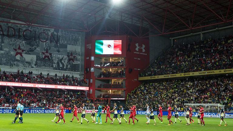 Así entraron Toluca y América al estadio choricero