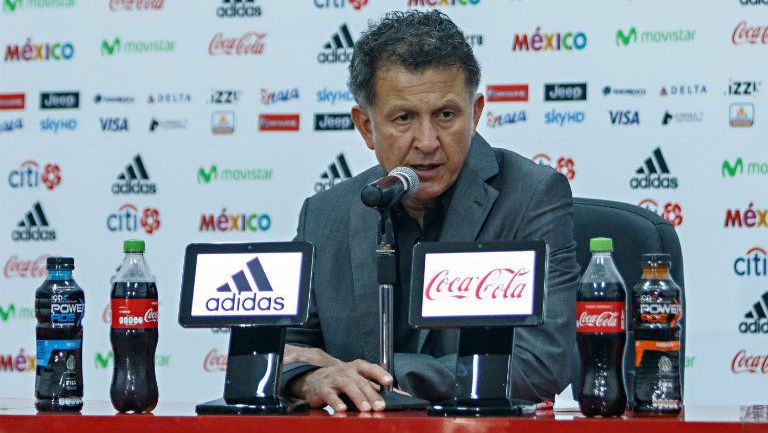 Osorio ofrece conferencia de prensa tras el juego del Tri 