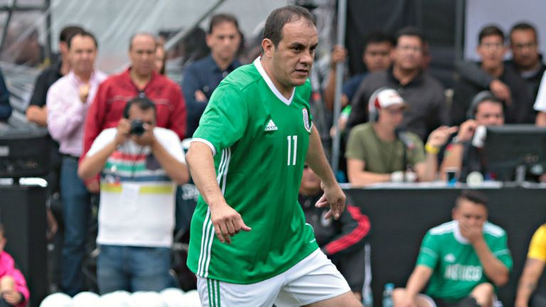 Cuauhtémoc Blanco, en el juego de Las Revanchas entre el Tri y Alemania