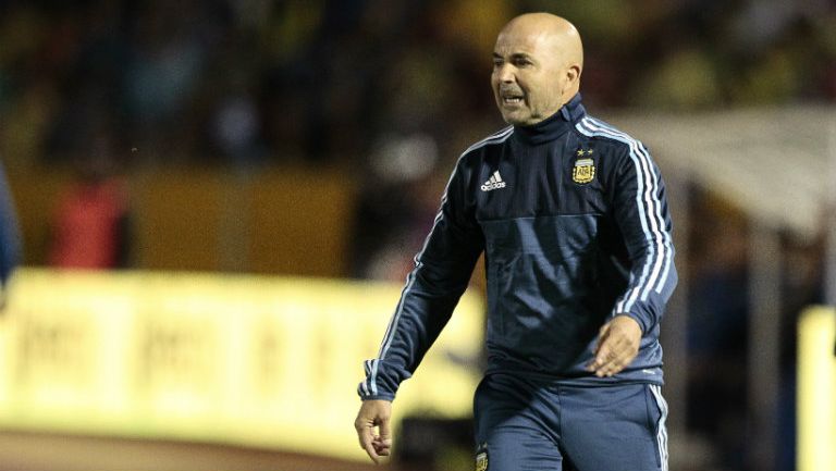 Jorge Sampaoli, entrenador de Argentina 