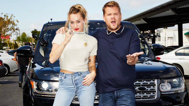 Miley Cyrus y James Corden anuncian el 'Carpool Karaoke'