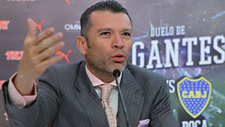 José Luis Higuera, durante conferencia de prensa