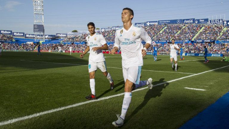 Cristiano Ronaldo celebra gol contra Getafe