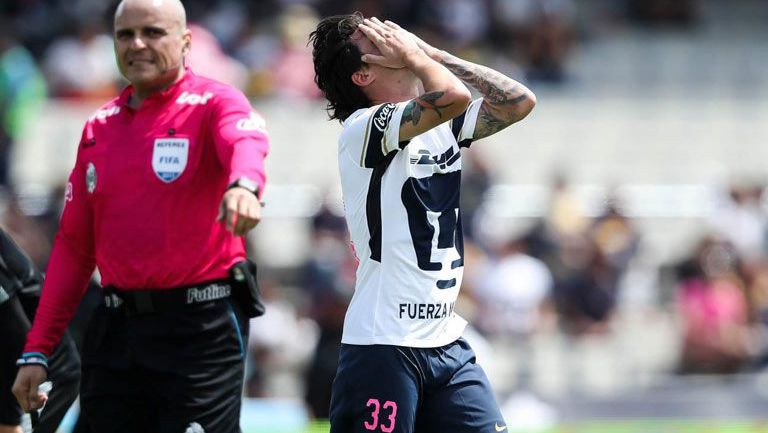 Formica se lamenta tras una falla frente a Rayados