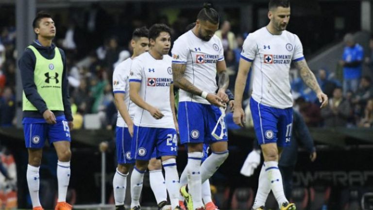 Cruz Azul lamenta derrota en el Estadio Azteca