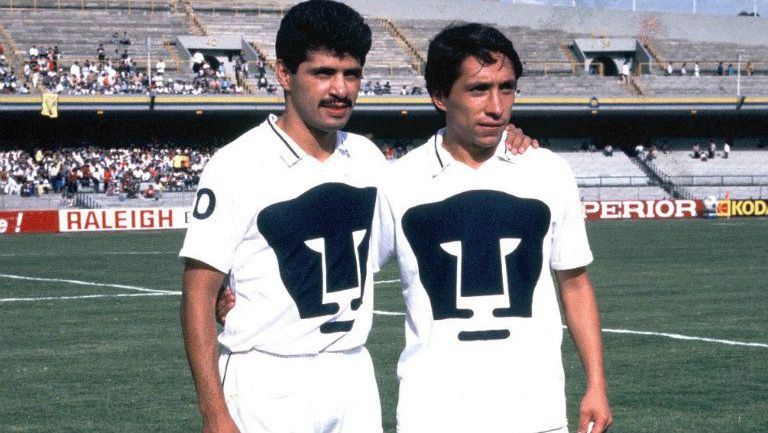 Manuel Negrete y Luis Flores, en su paso por Pumas 